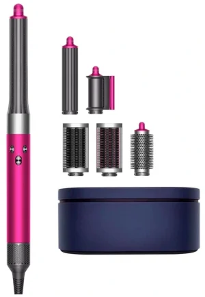 Стайлер для волос Dyson AirWrap Complete Long HS05, Фуксия, яркий никель