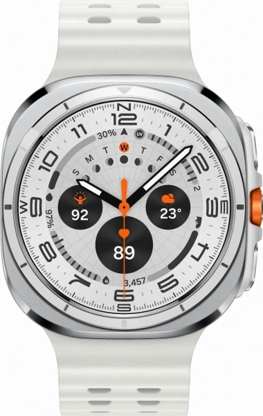 Умные часы Samsung Galaxy Watch Ultra 2025 47mm LTE, Titanium White (SM-L705F)