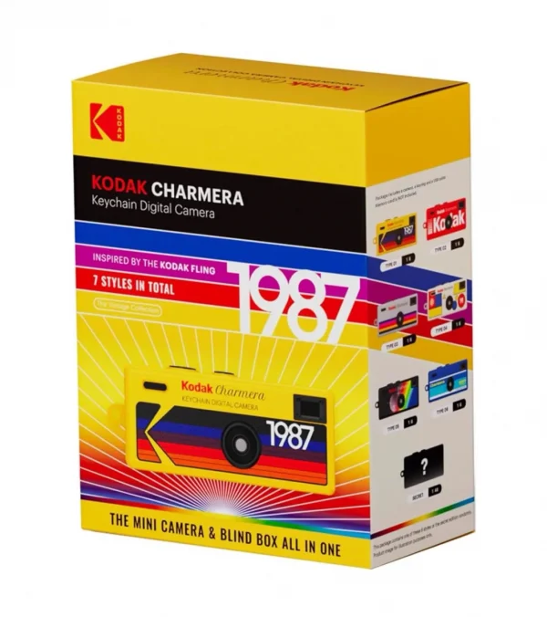 Цифровой фотоаппарат-брелок Kodak Charmera 1987 Keychain Digital (MDC-CMR01)