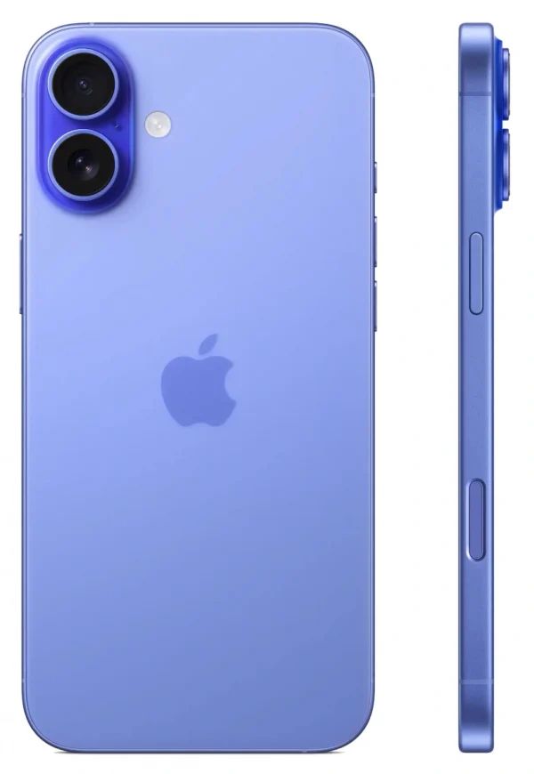Смартфон Apple iPhone 16 128Гб Ультрамарин (eSIM) (Без RuStore)