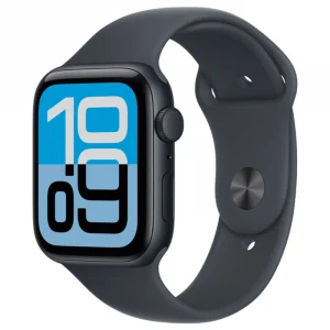 Apple Watch SE 3 2025, 44 мм, алюминий цвета "Midnight", Sport Band "Midnight" размер M/L (MEHQ4)