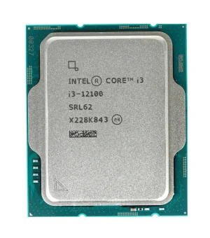 Процессор Intel Core i3 12100, LGA 1700, OEM