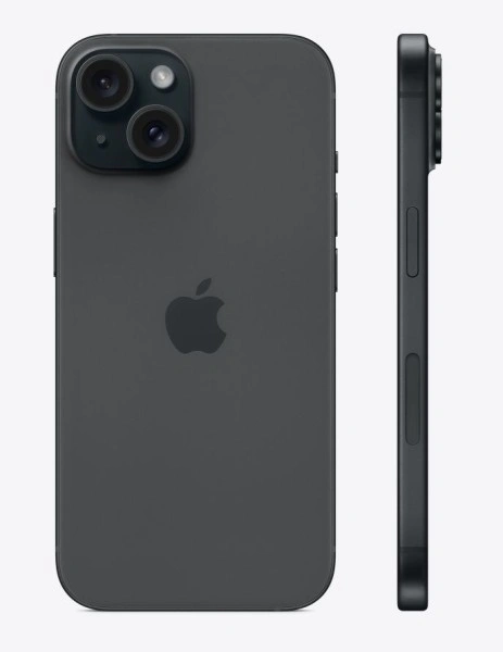 Смартфон Apple iPhone 15 256Gb Чёрный (eSIM+SIM) (Без RuStore)