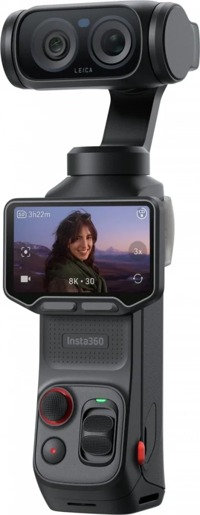 Экшн-камера Insta360 Luna Ultra Standard Bundle, Чёрный (CINSABTA)