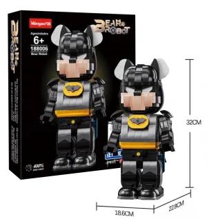 Конструктор Wangao 188006 Bat Bear Robot, 1647 деталей