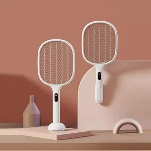 Электрическая мухобойка Qualitell Smart Digital Electric Fly Swatte S1 Pro, Белая (ZSS210903)