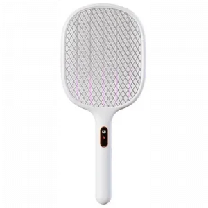 Электрическая мухобойка Qualitell Smart Digital Electric Fly Swatte S1 Pro, Белая (ZSS210903)
