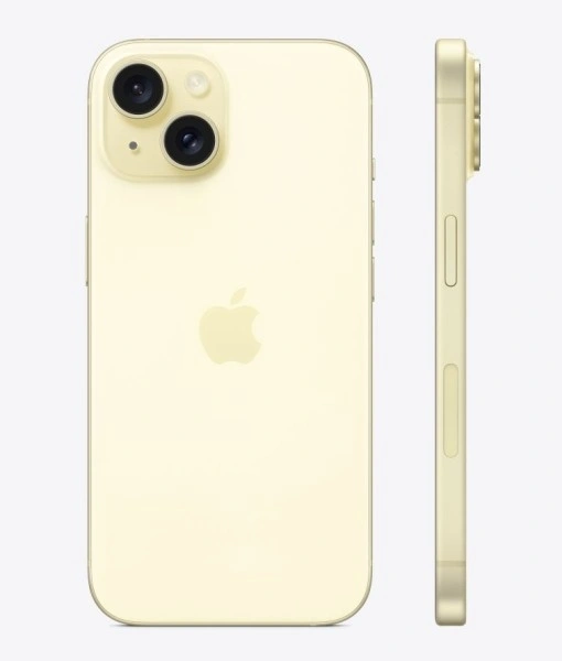 Смартфон Apple iPhone 15 128Гб Жёлтый (eSIM+SIM) (Без RuStore)