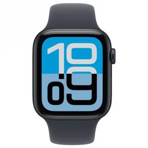 Apple Watch SE 3 2025, 44 мм, алюминий цвета "Midnight", Sport Band "Midnight" размер M/L (MEHQ4)