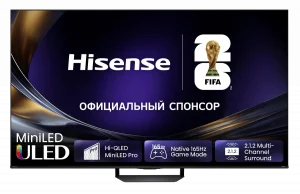 Телевизор Hisense 65U7S Pro (2026) 65" 4K UHD Mini-LED Pro Смарт ТВ, Угольно-серый