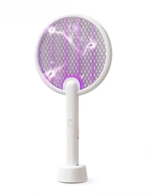 Электрическая мухобойка Qualitell Powerful Electric Mosquito Swatte C4, Белая (ZSC220906)