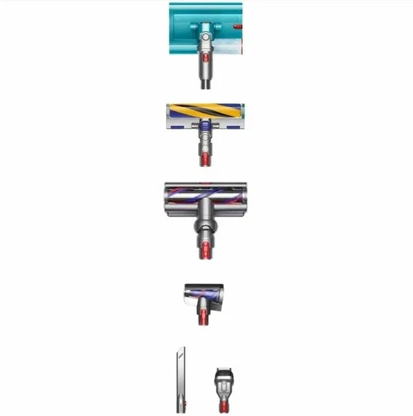 Беспроводной пылесос Dyson V15S Detect Submarine (SV47), Yellow/Nickel