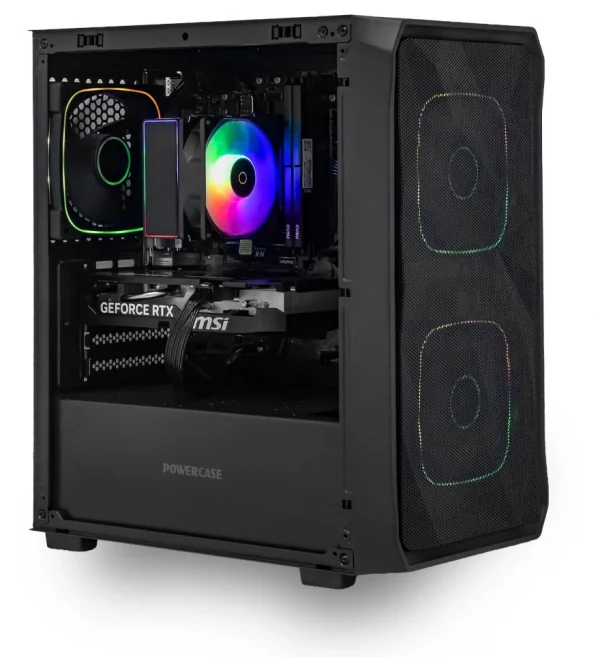 Системный блок CORE S (SM06 Intel Core i3-13100, 16Гб DDR4, RTX5060, SSD 512Гб M.2, Gigabyte H610M-K, 650Вт)