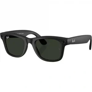 Умные очки Ray Ban Wayfarer RW4006 Матовый чёрный/Графитово-зеленый фотохром M 150-50mm (601/ST350)