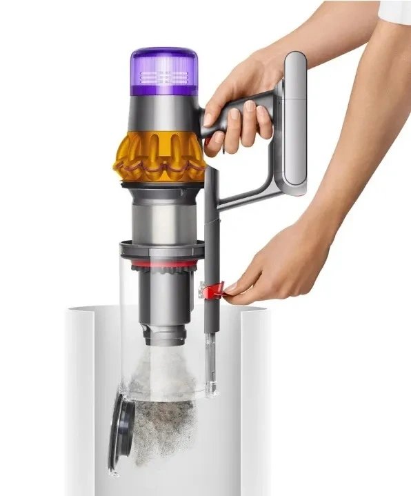 Беспроводной пылесос Dyson V15 Detect Absolute (SV47), Серо-желтый