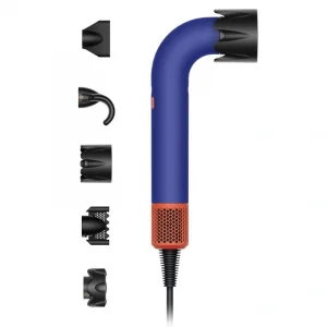 Фен Dyson Supersonic R Pro HD18, Барвинковый синий/Топазово-оранжевый
