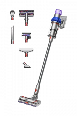 Беспроводной пылесос Dyson V15 Detect Extra (SV47), Blue/Nickel