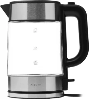 Электрический чайник XiaoMi Electric Glass Kettle MJDSH05FD, Black(BHR7423EU/BHR7490RU)