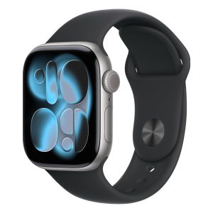 Умные часы Apple Watch Series 11, 42mm, Space Gray Aluminum Case with Black Sport Band, S/M